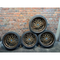 BMW KOŁA FELGI ALUMINIOWE 22X10,5J ET20 22X9J ET23 5X120 KOMPLET