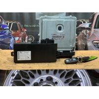 BMW E90 3.0D N57 KOMPUTER SILNIKA CAS KLUCZYKI