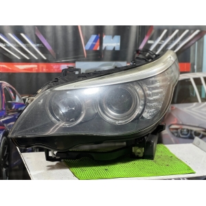 BMW 5 E60 E61 LCI LIFT UK REFLEKTOR LEWY LAMPA PRZEDNIA LEWA H7 7177729