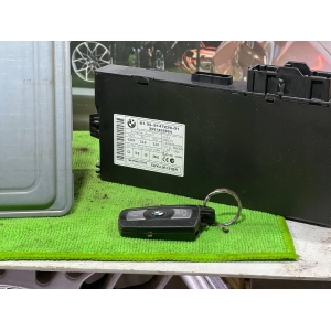 BMW E81 E87 KOMPUTER STEROWNIK ZESTAW STARTOWY KLUCZYK 7595179